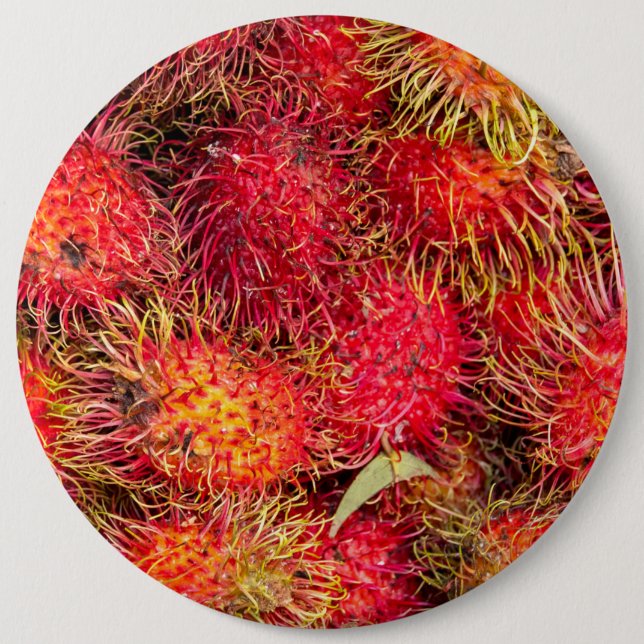 Rambutan 6 Cm Round Badge (Front)