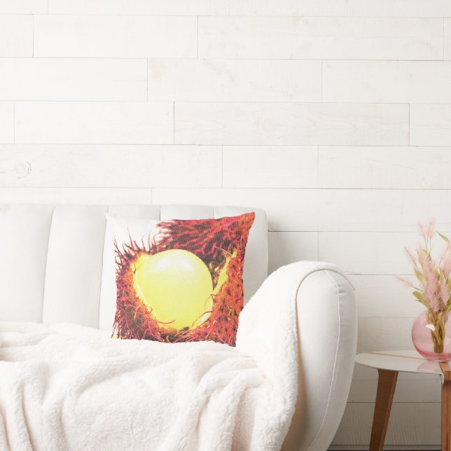 "Rambutan Fruit" Cute Photo. Buy Now Cushion (Couch)