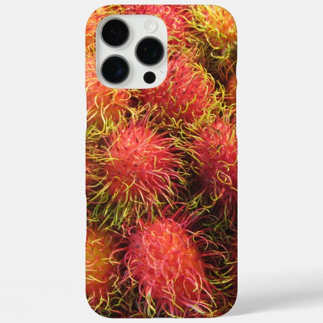 Rambutan Tropical Fruit Case-Mate iPhone Case (Back)