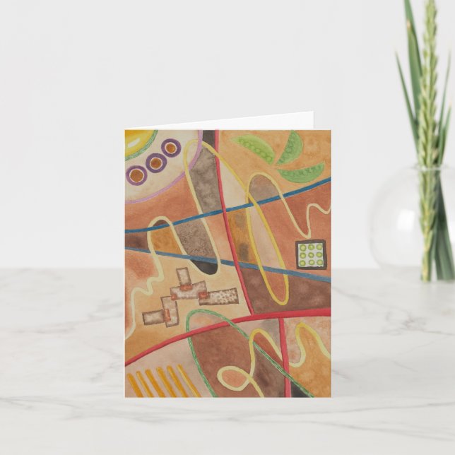 Ramen Abstract Card (Front)