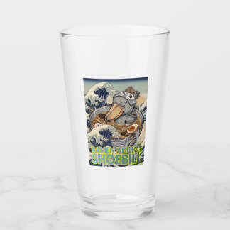 Ramen Addict Japanese Wave Shoebill Glass
