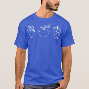 Ramen And Bubble Boba Tea Premium T-Shirt
