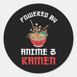 Ramen & Anime Lovers   Perfect Gift Classic Round Sticker