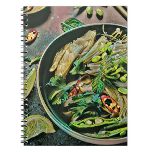 Ramen artwork notebook