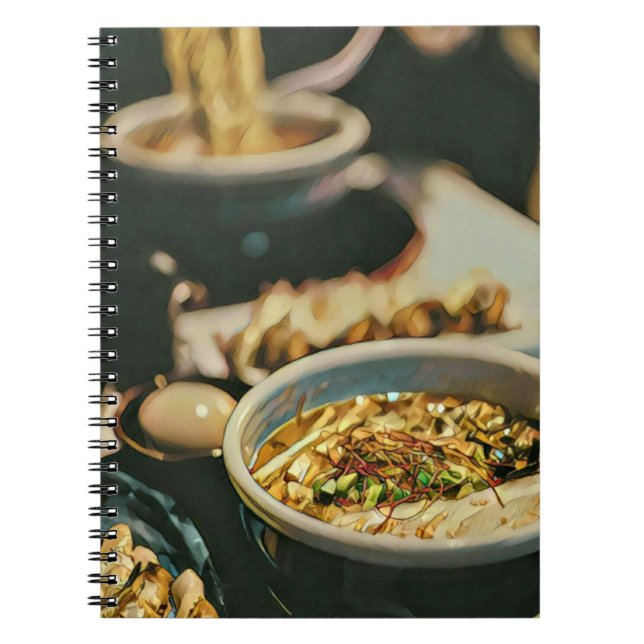 Ramen artwork notebook (Front)