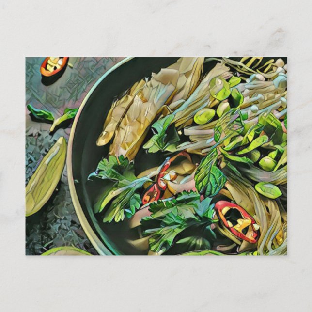 Ramen artwork postcard (Front)