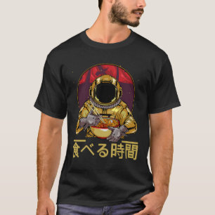Ramen Astronaut Soba Udon Bowl Anime Manga Noodle  T-Shirt