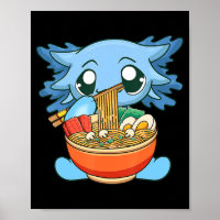 Ramen Axolotl Kawaii Anime Japanese Food Gift Girl