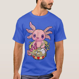 Ramen Axolotl Kawaii Anime Japanese Food Girls Tee