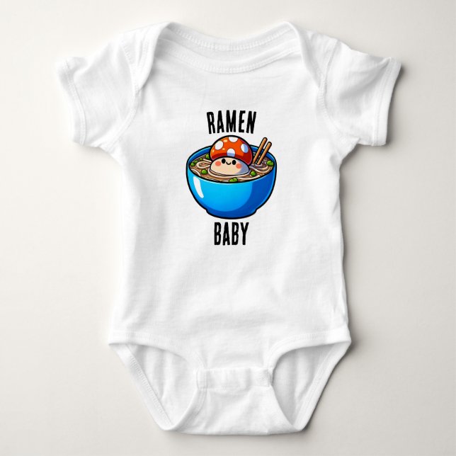 Ramen Baby Jersey Bodysuit (Front)