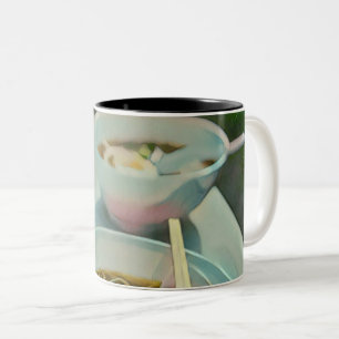 Ramen birthday gift Two-Tone coffee mug