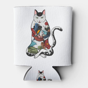 ramen cat can cooler