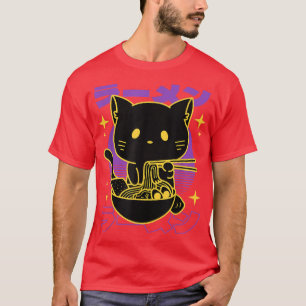 Ramen Cat Japanese T-Shirt