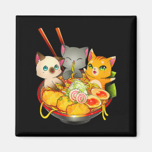 Ramen Cat Kawaii Neko Anime Otaku Cats Japanese No Magnet