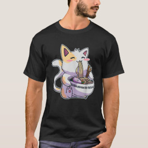 Ramen Cat T Kawaii Anime Tee Japanese