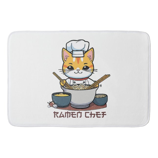 Ramen Chef Bath Mat (Front)