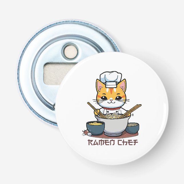 Ramen Chef Bottle Opener (Front)