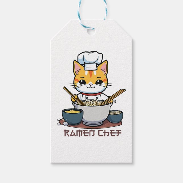 Ramen Chef Gift Tags (Front)