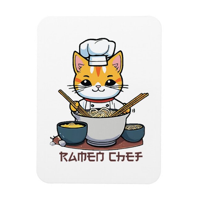 Ramen Chef Magnet (Vertical)