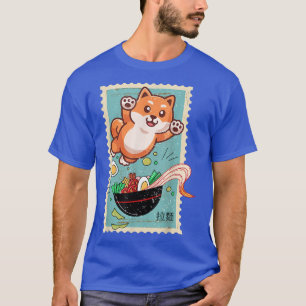 Ramen cute Shiba Inu Dog T-Shirt