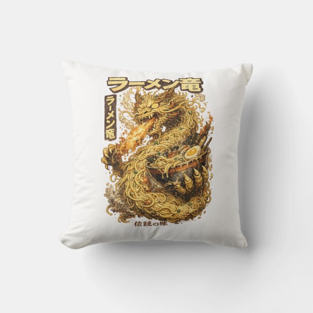 Ramen Dragon – Legend of Flavor Cushion (Front)