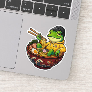 Ramen Frog Sticker