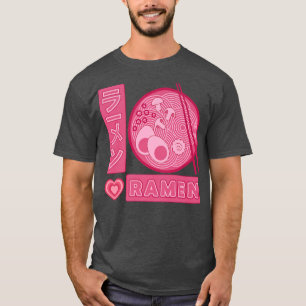 Ramen Girl Loves Anime Ramen Japanese T-Shirt