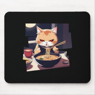 Ramen Kawaii Cat Anime 1 Mouse Pad