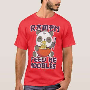 Ramen Kawaii Panda Bear 1930 T-Shirt