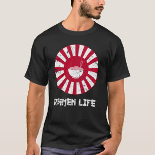 Ramen Life Japanese Noodles Lover Vintage Retro St T-Shirt