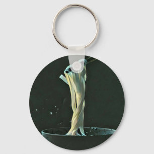 Ramen lover artwork key ring