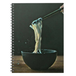 Ramen lover artwork notebook