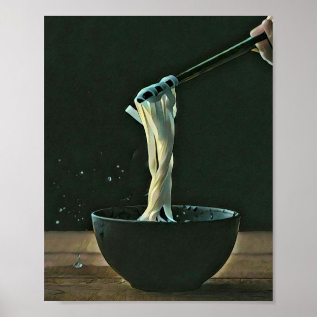 Ramen lover artwork poster (Front)
