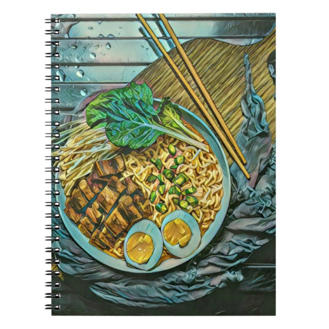 Ramen lover gift notebook (Front)