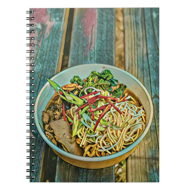Ramen lover gift notebook (Front)