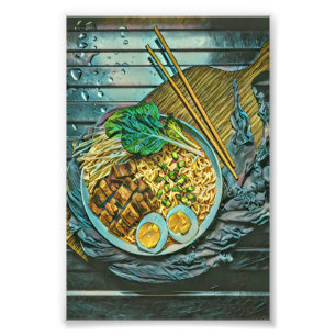 Ramen lover gift photo print