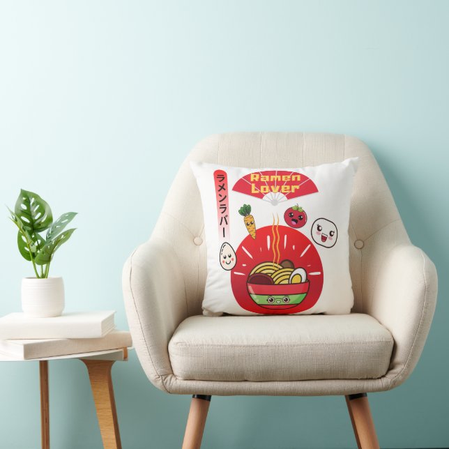 RAMEN LOVER KAWAII STYLE CUSHION (Chair)