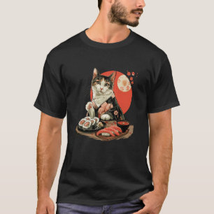 Ramen Lover Kitten Lover Japanese Art Cute Cat 1 T-Shirt