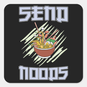 Ramen Lover Team perfect gift Square Sticker