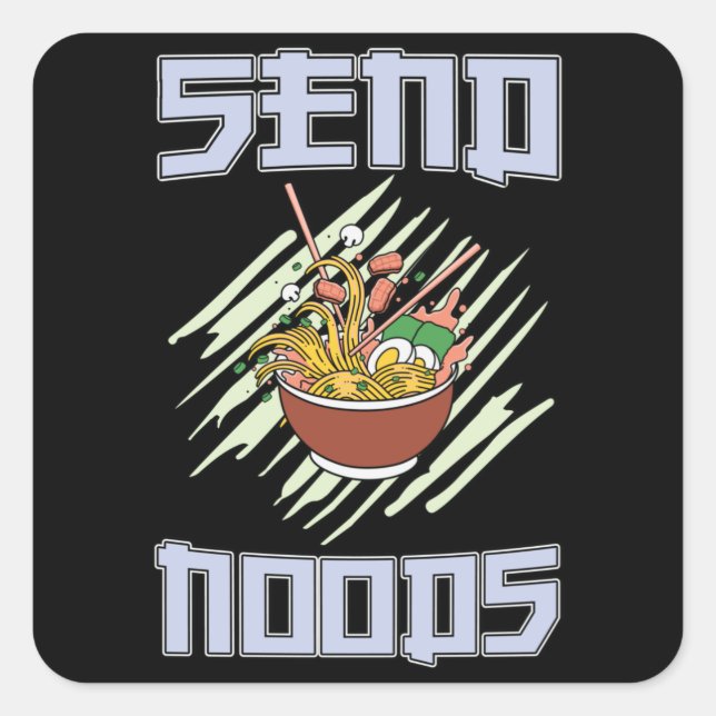 Ramen Lover Team | perfect gift Square Sticker (Front)