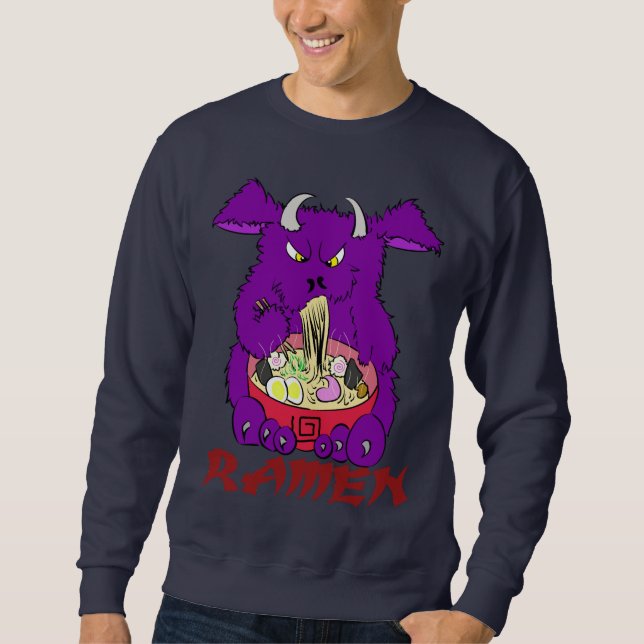 ramen monster sweatshirt (Front)
