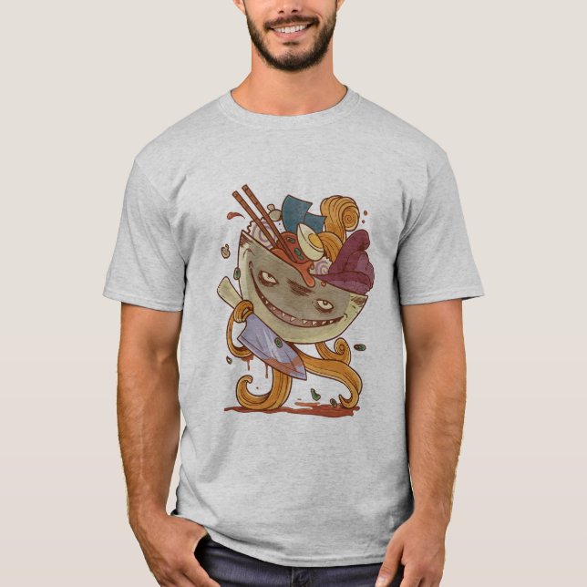 Ramen Monster T-Shirt (Front)