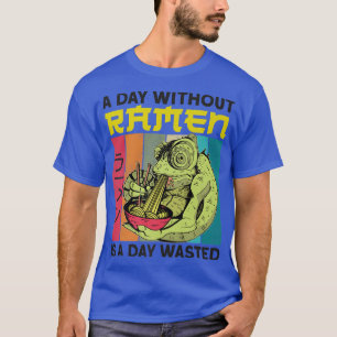 Ramen Noodle Bowl Love Japanese Kawaii Chameleon A T-Shirt