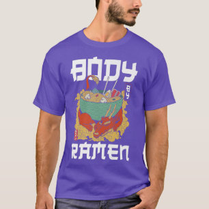 Ramen Noodle Bowl Love Japanese Kawaii Dragon Body T-Shirt