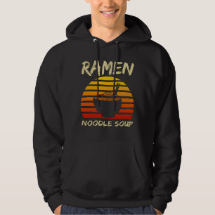 Ramen Noodle Soup Kawaii Japanese Noodles Vintage Hoodie