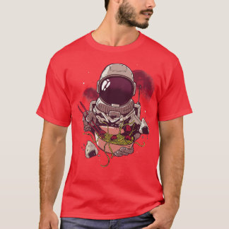 Ramen Noodles Astronaut Astral Cosmic Design For S T-Shirt