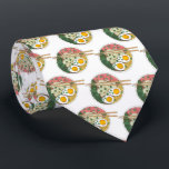 Ramen Noodles Bowl Japanese Food Restaurant Foodie Tie<br><div class="desc">Design features an original marker illustration of a steaming hot bowl of delicious ramen noodles with pork, corn, eggs, bok choy, and green onions. Perfect for any ramen lover or fan of Japanese food! Lots of coordinating foodie products are also available from this shop! Don't see exactly what you're looking...</div>