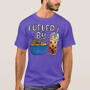 Ramen Noodles Bubble Tea Tapioca Milk Kawaii Boba T-Shirt