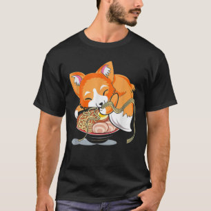 Ramen Noodles Fox Lover T-Shirt