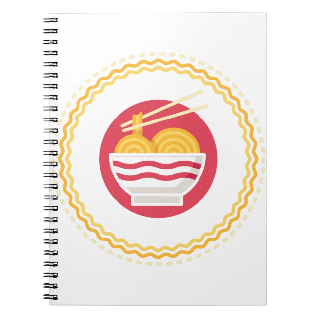 ramen noodles notebook (Front)
